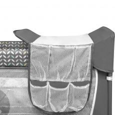 Дитячий манеж Lionelo Flower Grey Scandi